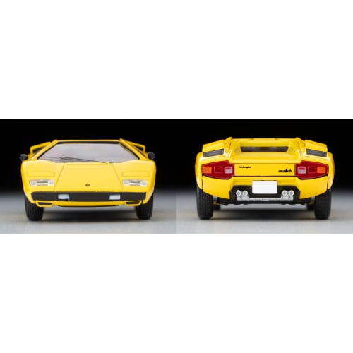 Tomytec Tomica Limited Vintage Neo 1/64 LV-N Lamborghini Countach LP400 Yellow Finished Model