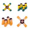 4Pcs/Set Non-Slip Knitted Dog Socks Pet Puppy Shoes Soft Cotton for Chihuahua  m