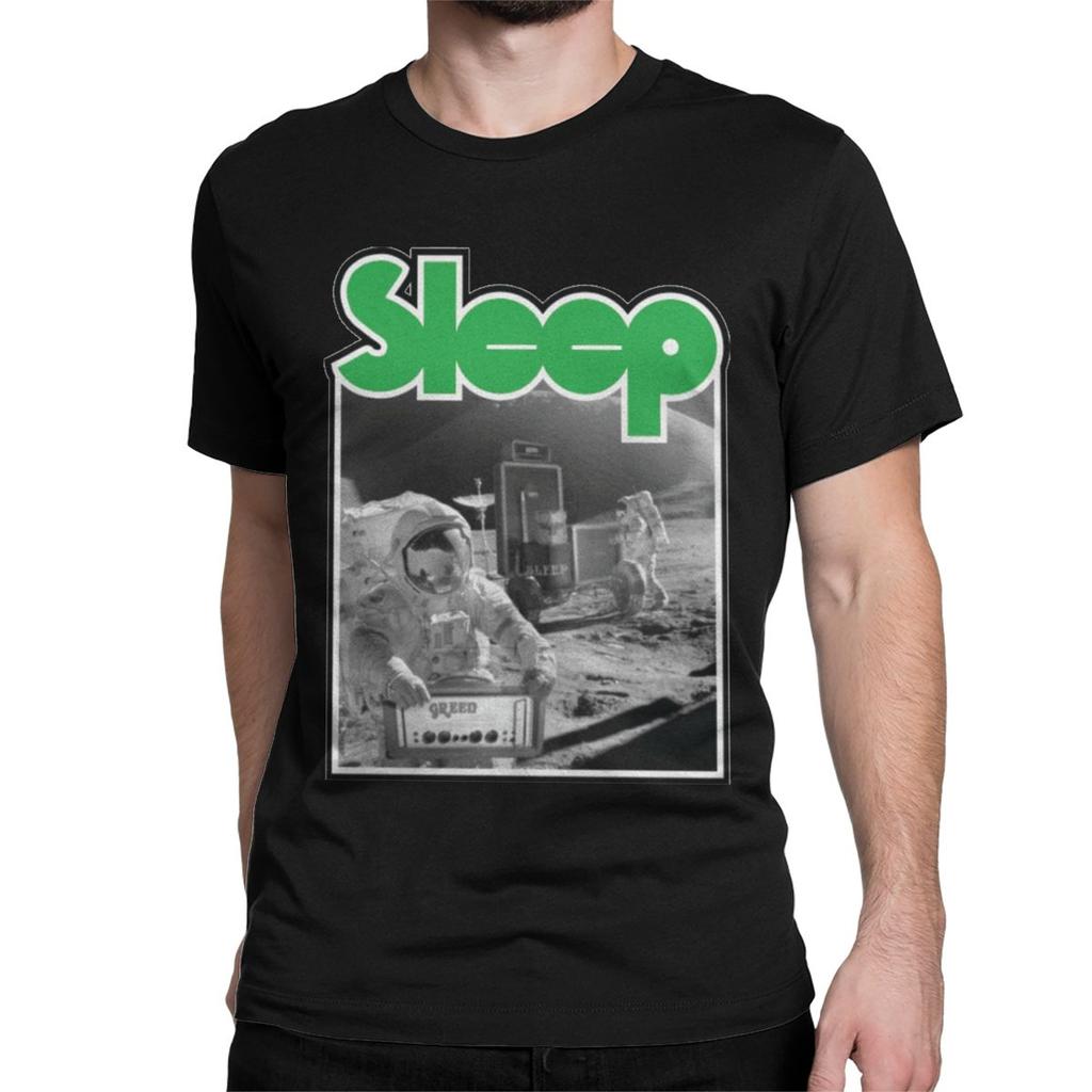 Sleep Doom Death Band Rock Metal Men Women T Shirt Sleep Stoner Funny Tee Shirt Short Sleeve Round Neck T-Shirt Cotton 6XL Tops