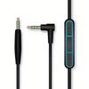 Replacement Audio Cable Cord 3.5mm To 2.5mm with Inline Mic Volume Control Extension Wire Headphone Cable for Bose QC25/QC25i