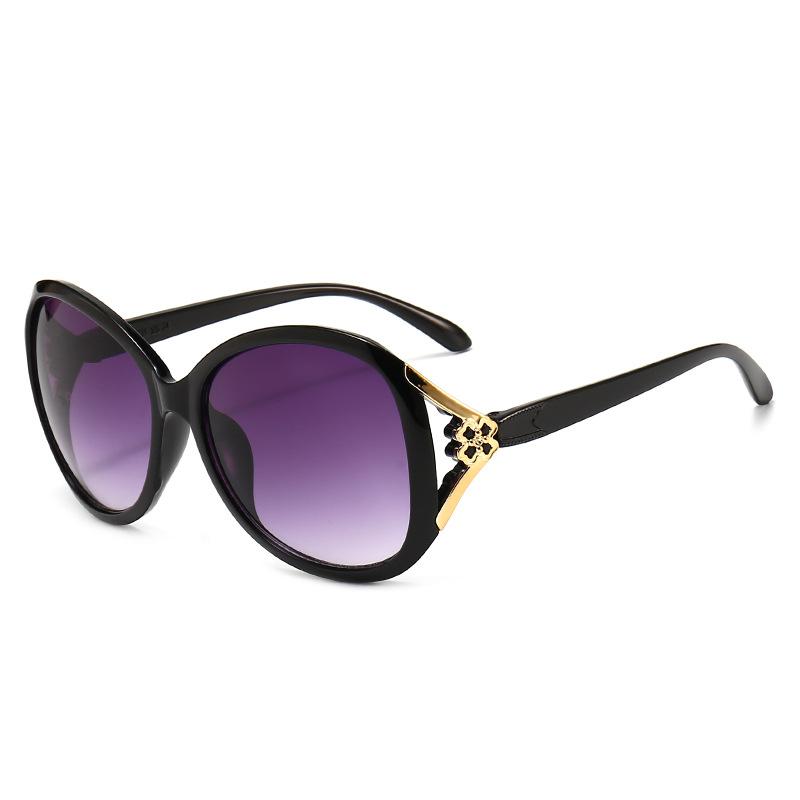 Four-Leaf Clover Sunglasses Ins Women'S Sunglasses Sunshade And Eye Protection Han Chao