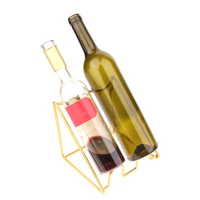 1 Stück Weinregal für die Arbeitsplatte Weinflaschen-Ausstellungsständer Weinlagerregal Einfache Dekoration für die Küchenarbeitsplatte