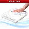 Iris Ohyama IH Stove 1 Burner IH Cooking Heater 1400W White IHK-T35-W