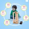 DIY Electric Elevator Model Children's Puzzle Toy Steam Scientific Assembly Experimental Set Educational Teaching Aids