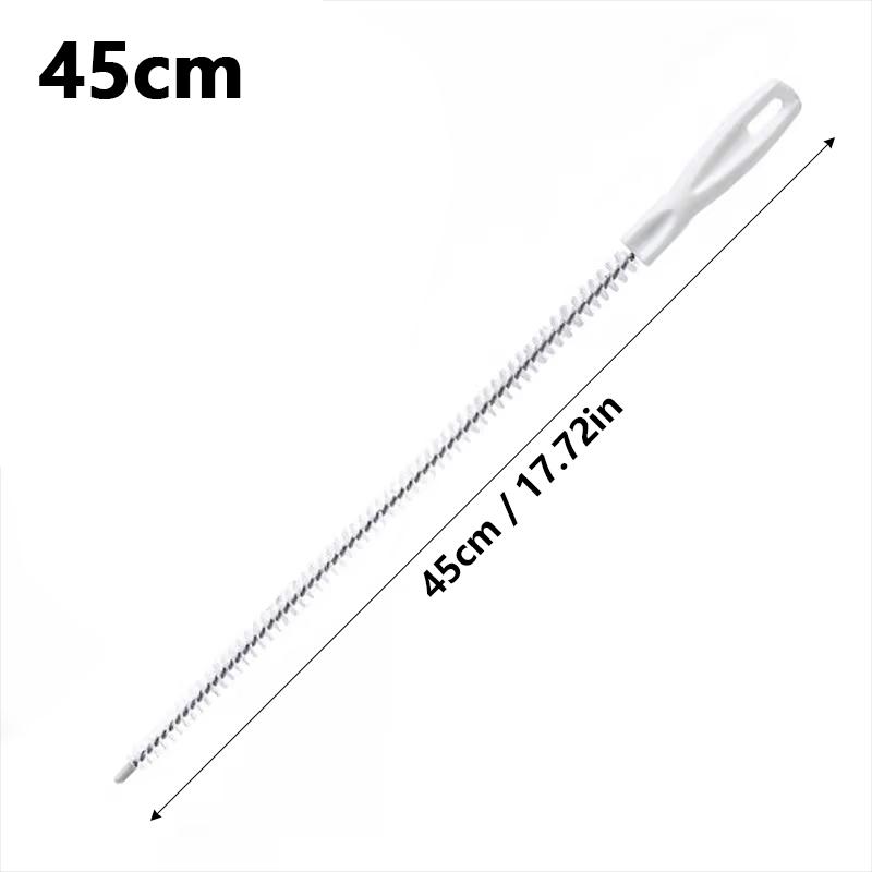 1Pcs Sink Drain Cleaning Brush Drain Clog Remover Bendable Sink Overflow Sewer Drain Brush For Bathroom Kitchen