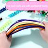 Chenilles Stems Pipe Cleaners Colorful Fuzzy Stick Soft Bend Stick Fuzzy Wire Stick for Adults