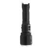 LED Flashlight Super Bright Double Switch Anti Slip Waterproof Type C USB Charging Flashlight for Outdoor Camping