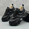 2024 Autumn New Breathable Thick Sole Height Increasing Personalized Trendy Fashion Casual Versatile Sports Lace-up Shoes