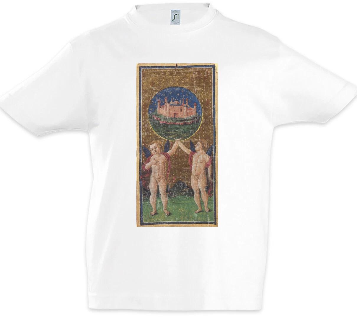 Tarot Arcanum World Kids Boys T-Shirt Card Cards Symbol Sign Logo The Card- 130