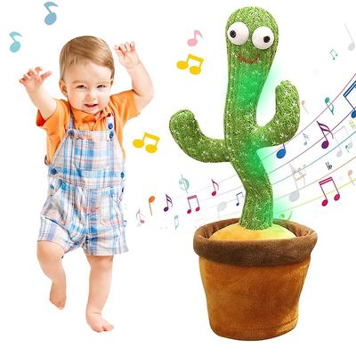 Bonistasia Kaktus Beinhaltet 120 Tanzender Kaktus Geburtstagskaktus Plüsch Kinder Morgenspielzeug Spielzeug, Tanzend, Singend, Aufnehmend, Wiederholend, Lieder, Spielzeug, Geschenk,