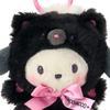 Sanrio Mascot Holder Pochacco with Carabiner 387177 (Black Animals)