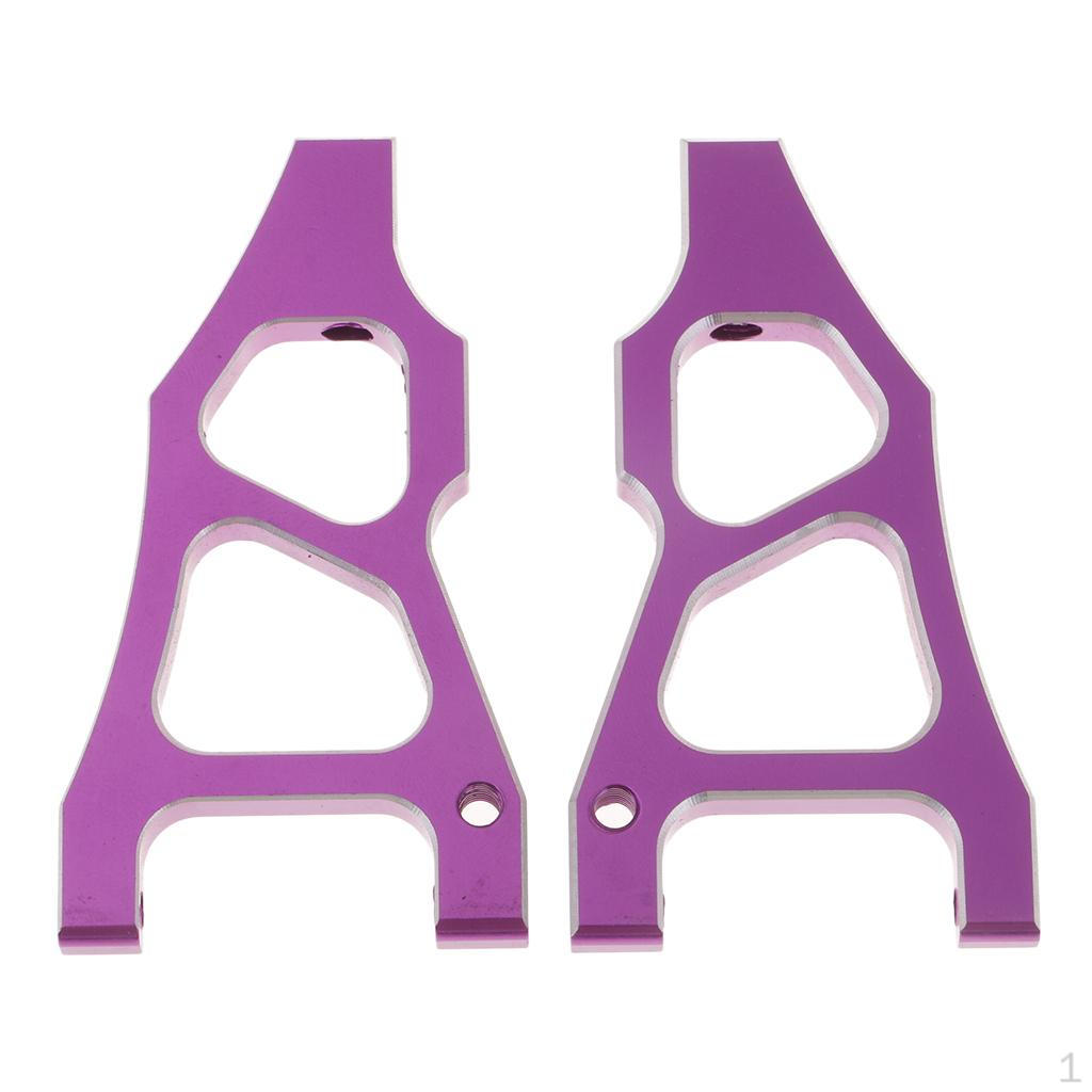 

2pcs 1/10 HSP 94177 94166 94155 Front Lower Suspension Arms 166019 Upgrade фіолетовий
