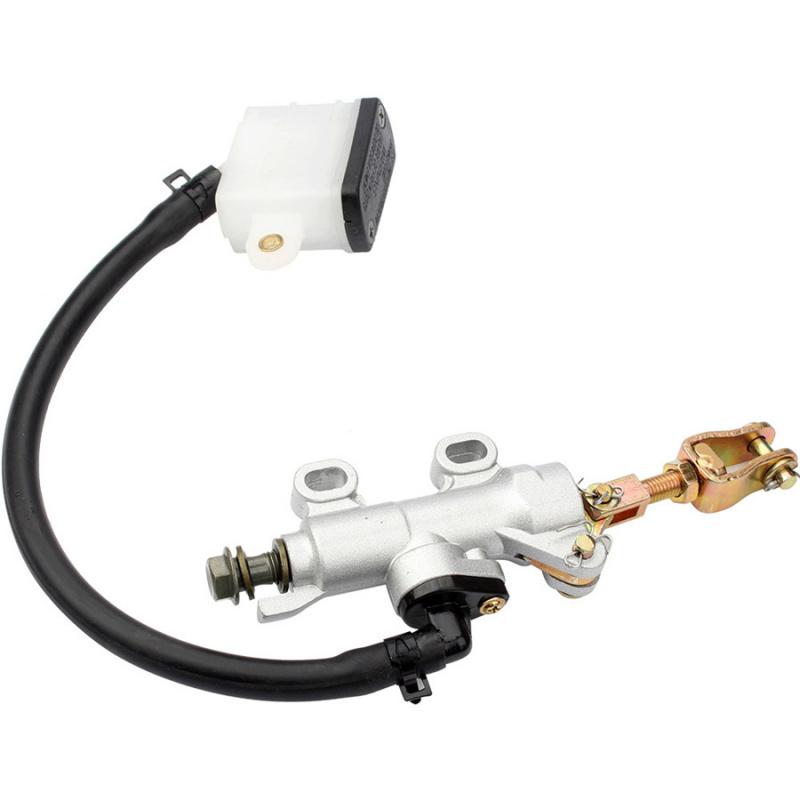 Rear Foot Brake Master Cylinder Large Capacity For 50-250cc ATV Quad Motorcycle