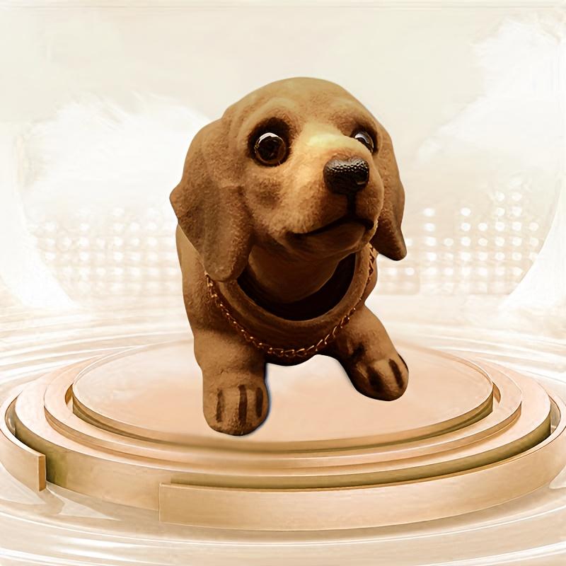 1 Stück dynamische Hunde-Autodekorationen, geeignet für Autos, Tischdekorationen, Ostern, Weihnachten, Thanksgiving und Geburtstagsgeschenke