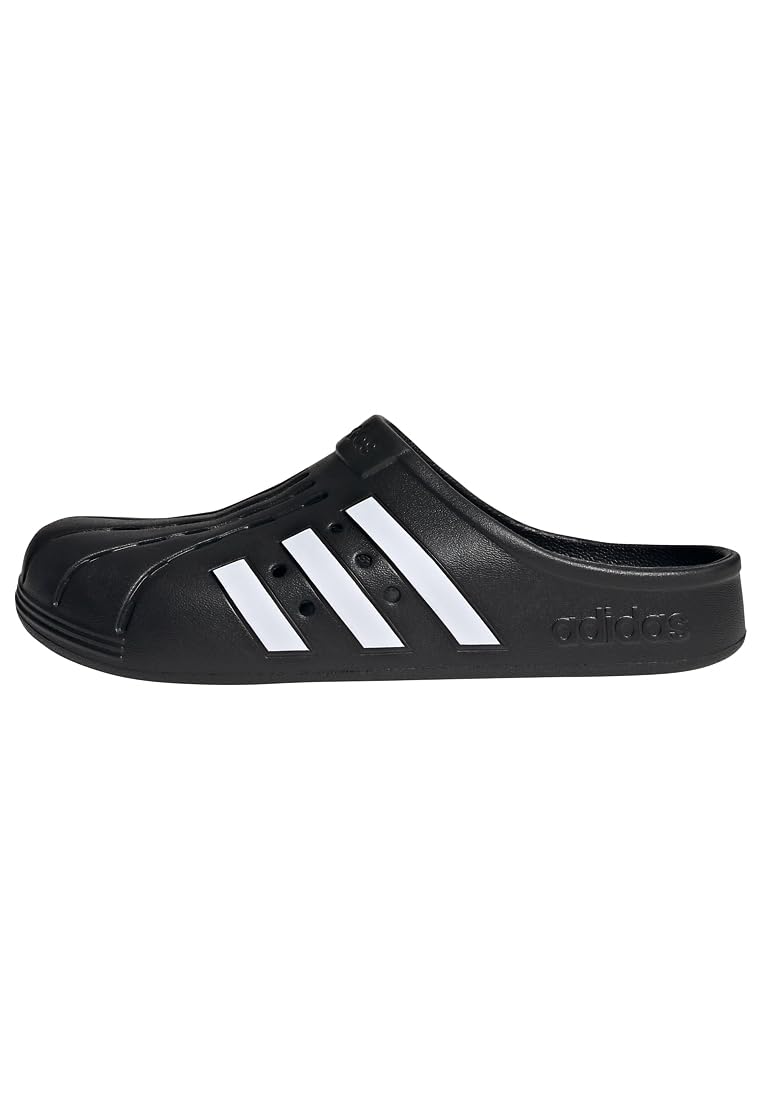 

Спортивные сандалии Adilette Clog LEQ20 Core Black см [Adidas] Черный/Белый/Основной (GZ5886) +26,5