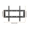 BEISHI Universal TV Bracket Low Profile TV Wall Mount Fixed for Most 40"-85" Flat/Curved TVs with Max VESA 600X500mm Up To 70kg