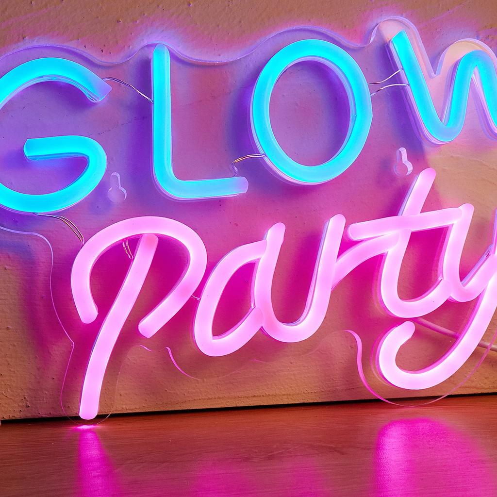 New Enhance Your Home Decor with Stylish, Eye-Catching Glowing Neon Chi-buy USB Powered Party Room Signs - Unique, Colorful Ligh