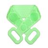 Blue Bath Brushes Bathroom Supplies Silicone Brush Double-Sided Bath Towel Body Scrub Scrubbers