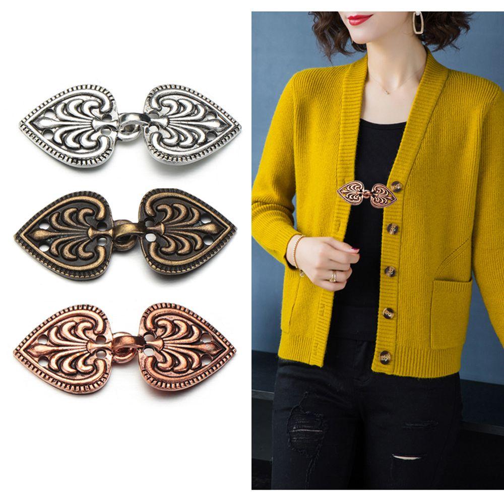 Trendy New Sewing Retro Sweater Blouse Pin Cardigan Clip Clip Clasps Shawl Brooch