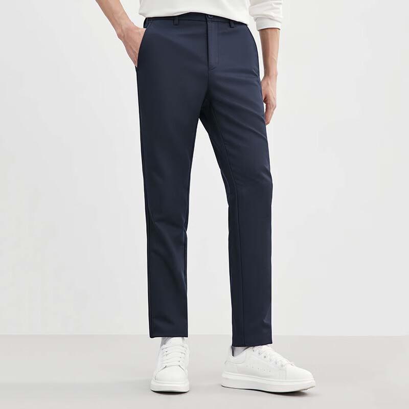 

SEPTWOLVES Men s Brushed Warm Business Casual Trousers 42A