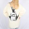 Geestock Convertible Backpack 2 In1 Small Sling Backpack For Women Crossbody Daily Bag Waterproof Chest Bag For Travel Hiking