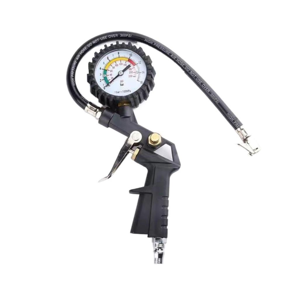 Meter Display Tire Air Pressure Gauge 0-16Bar Inflator Pump Tools  SUV Tire Inflation