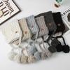 Sweet and Cute Cat Ear Knitted Head Hat Autumn and Winter Fashion Versatile Warm Wool Hat Outdoor Cold Proof Hat Women
