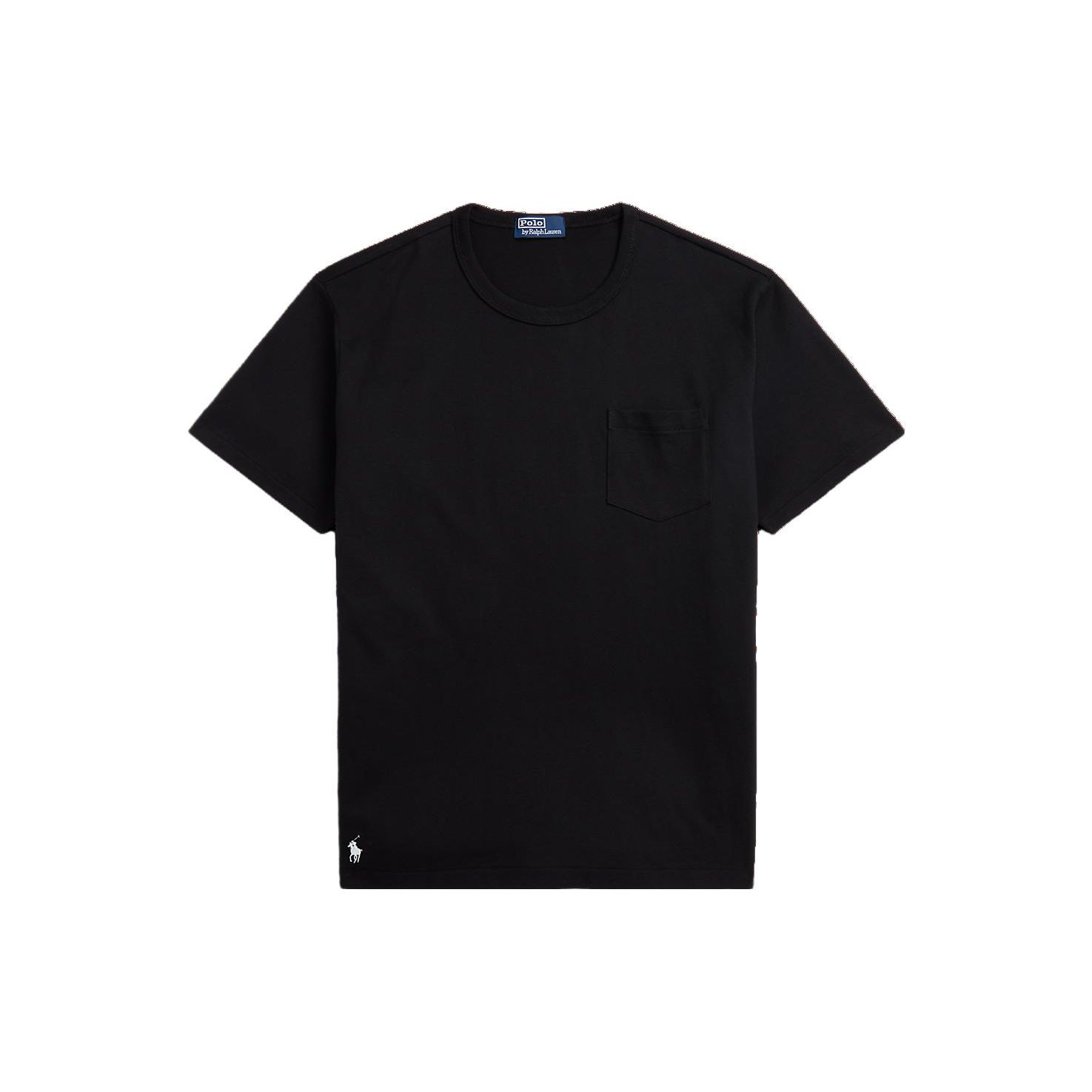 

Polo Ralph Lauren SS23 Однотонная футболка с вышивкой логотипа, с короткими рукавами и круглым вырезом для мужчин MNPOTSH1N821815-001 XXL