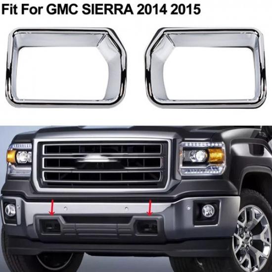 Chrom Stoßstange vorne Anhänger Abschlepphaken Rahmen Zierabdeckung für GMC SIERRA 2014-15