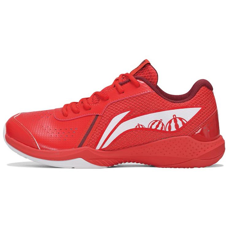 

Новые кроссовки для бадминтона LiNing серии Thunder Lite с амортизацией, противоскользящие и износостойкие, легкие, с низким верхом, унисекс, огненно-красные AYTS020-3 41