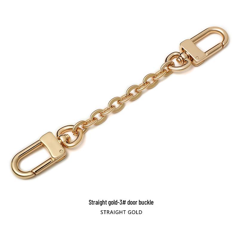 Pure Copper O-Shaped Chain Bag Extension & Decorative Pendant Accessory