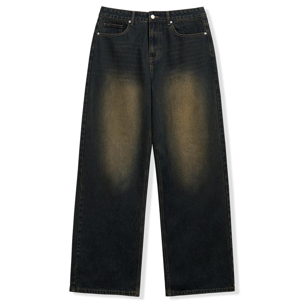 Nasyujeueol Basic Washed Wide Denim Pants 4 Colors