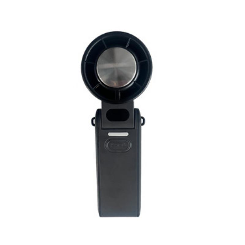 1PC High-speed Handheld Fan Ice Compress Cooling Small  Outdoor Portable Foldable Small Neck Fan Digital Display Stepless Speed Regulation