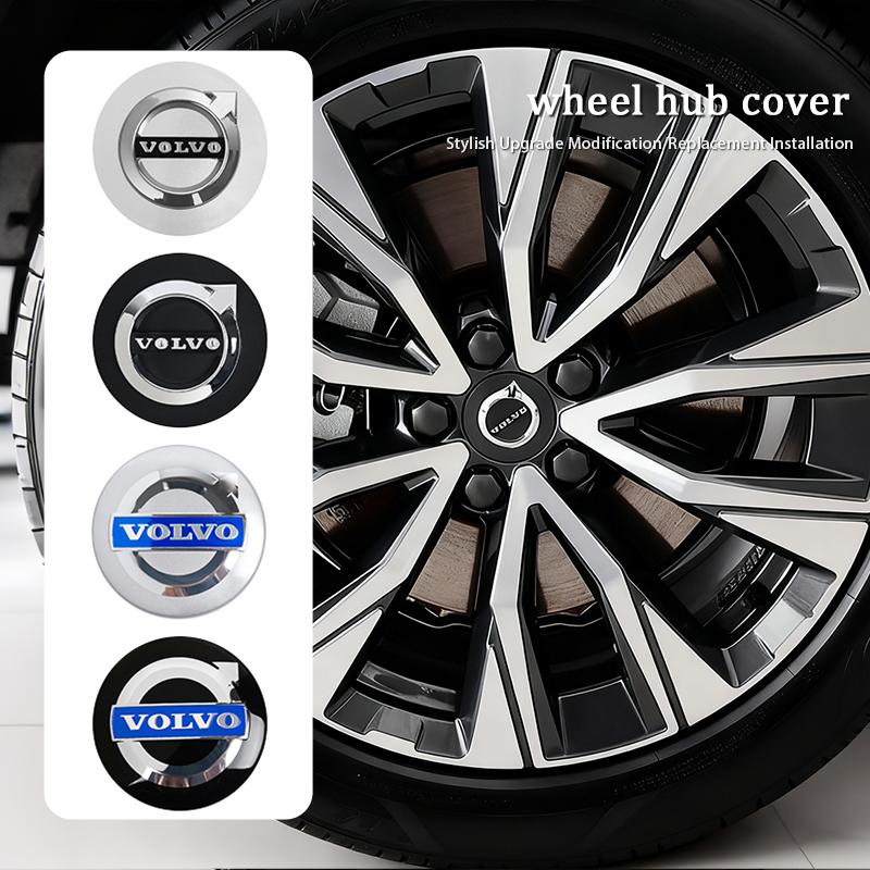4 Piezas Tapa Central Original de Rueda de Coche Para Volvo Xc60 Xc90 V40 V60 S60 XC40 V50 V90 S80 C40 V70 XC70 C30 EX90 C70 Rdesign