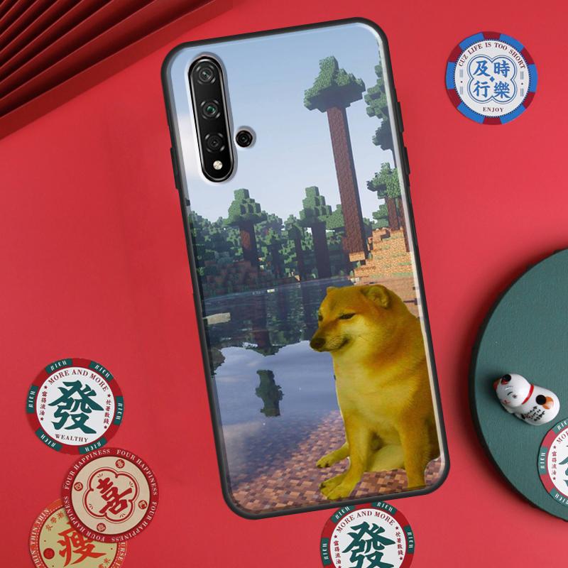 Doge For Huawei P20 P30 P40 Lite P60 Pro Nova 12i 11i 8i 12s 9 10 SE Y90 Y60 Y70 Y72 Y61 Y91 Case