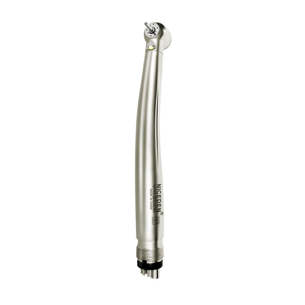 NICEDEN Dental High Speed Handpiece Push Button Ceramic Bearing 2 Holes 4 Holes Pana Max Plus Led Air Turbine Handpiece