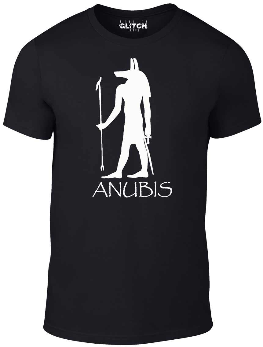Anubis T-Shirt Mens Womens Tees Top - Funny T Shirt Mens Womens Tees Top Egypt symbol history mythology creature god 4XL