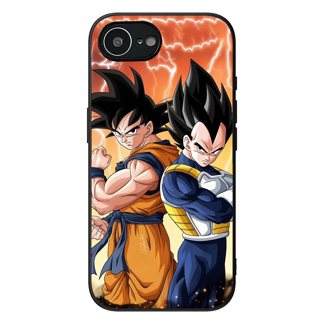 

Vegeta IV Dragons Goku Balls Phone Case for Apple iPhone 16 17 Air 14 15 Pro Max Plus 16+ 16E 14+ ProMax Protective Cover iPhone 14 Plus
