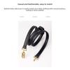 New leather retro cowhide belt Women's fashion niche design high-end sense adjustment belt