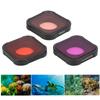 Junestar 3 In1 Camera Filter Lens Diving Filter Set Protective Cover for GoPro Hero 9