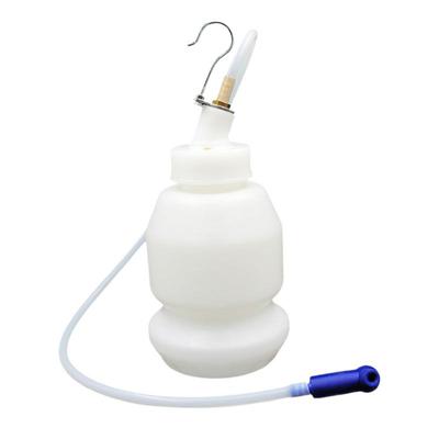 Brake Fluid Bleeder Bottle 1L Brake Fluid Bleeder Bottle Flexible Auto Brake Fluid Extractor Brake System Bleeding Tools Kit
