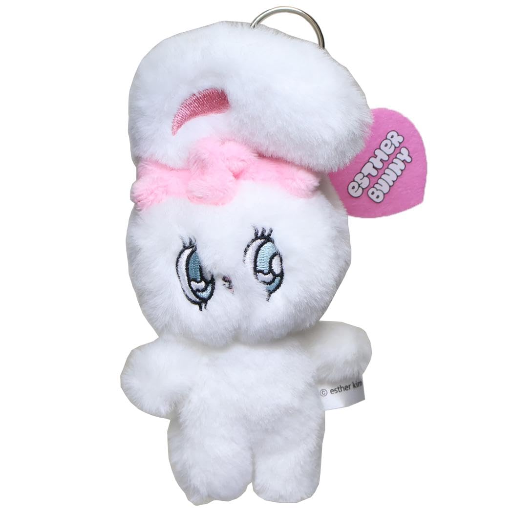 

[SK Japan] Esther Bunny [Mascot] Plush Keyring Cream Bunny