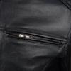 Black Motorcycle Jackets Genuine Cowhide Leather Coats Men Leather Jacket Riding Biker Jackets For Men Clothing Winter