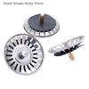 2pcs Kitchen Sink Strainer Stopper Waste Plug Filter Floor Drain Essential Accessory for Home