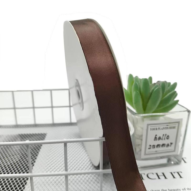 "95-Yard Solid Color Ribbon for Gift Wrapping, Cake Decor, Clothing Accessories, and Flower/Fruit Packaging - 2 Cm Width"