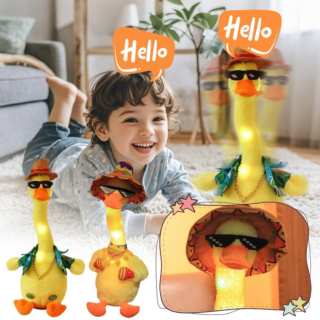 Kids Gift Plush Doll Toy Cute Plush Doll Birthday Gift Sing And Dance Doll