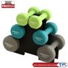 PROIRON Dipped Dumbbell Set with Rack
