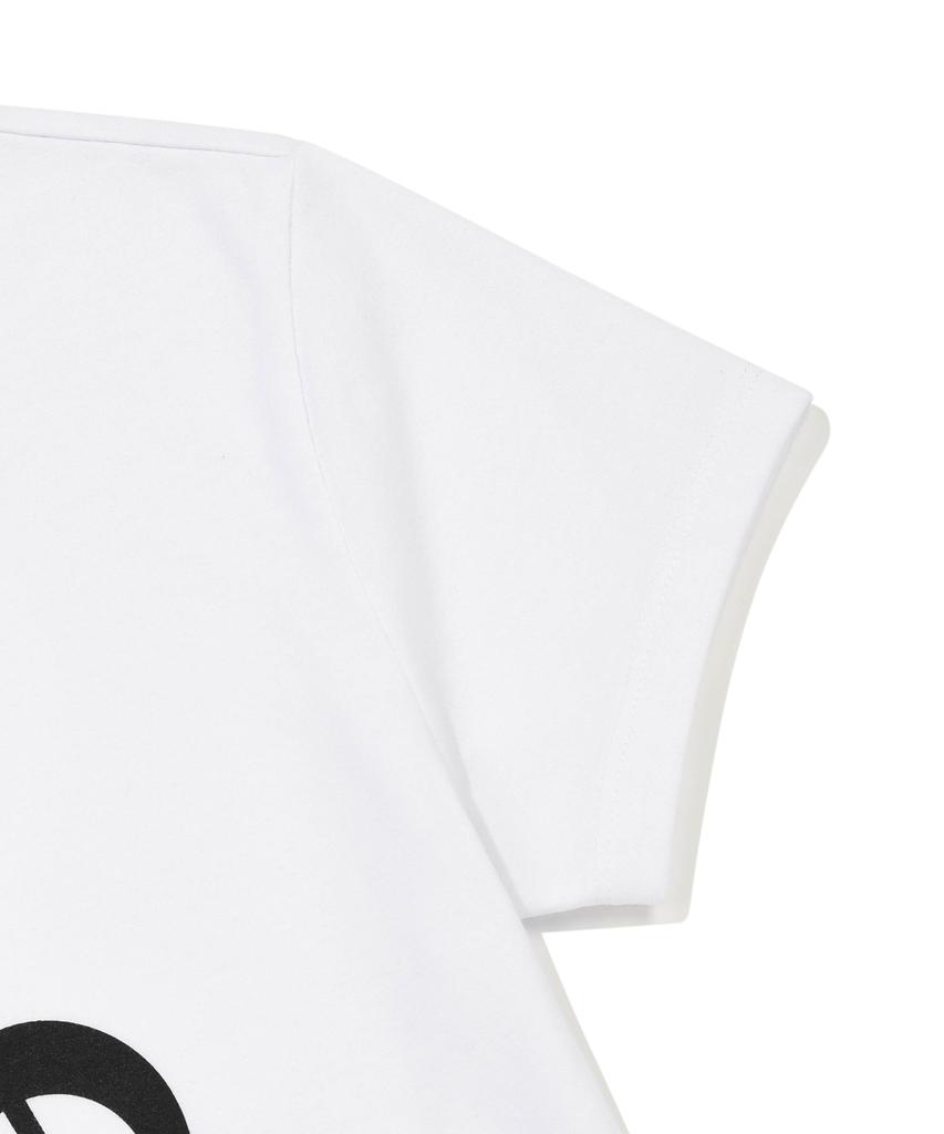 RETRIEVER CLUB Music Crop Tee [White]
