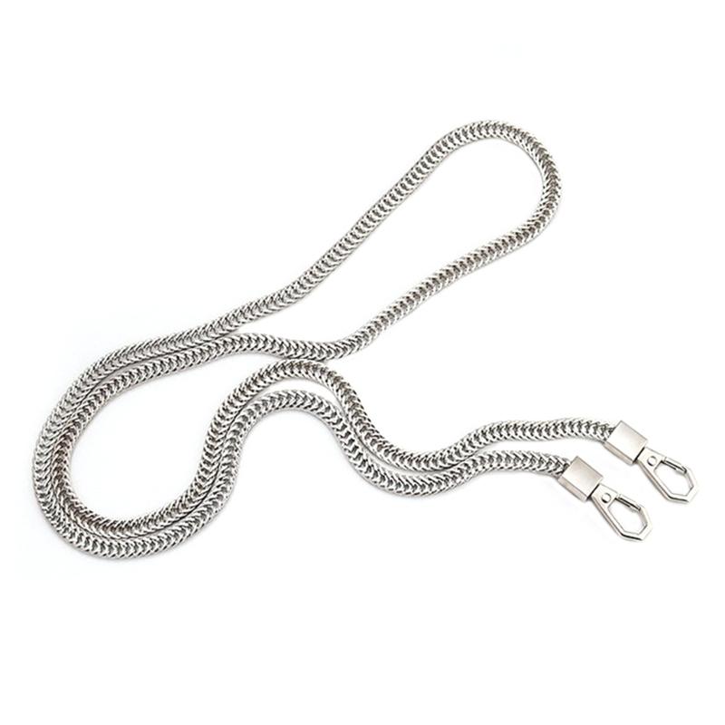Łańcuszek w kształcie kości węża Złoty/Srebrny/Czarny Pasek do torby Zamienny Metalowe Paski na ramię Łańcuszek do torby Crossbody Akcesoria do toreb