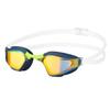 Swimming Racing with for Ages 12 and Mirror VALKYRIE COR WA Mirror [SWANS] Japanese-made Goggles, Style, Cushioning, Anti-Fog, Up, Lens, SR-72MreAB